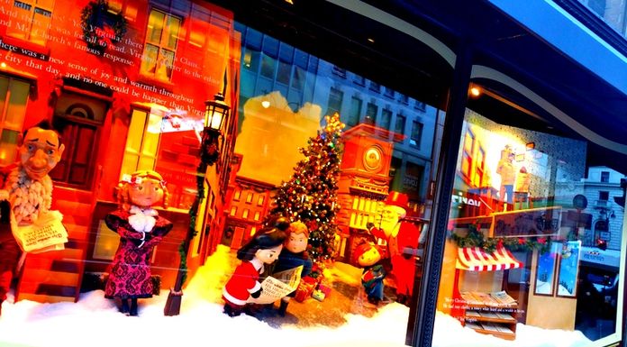 Photos : Christmas in New York City vitrines Noël New York