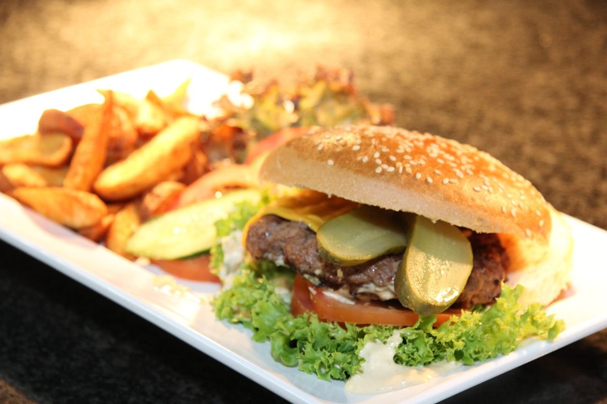 Burger in New York City