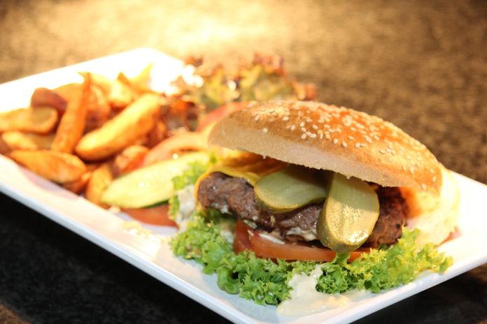 Burger in New York City Burger in New York City