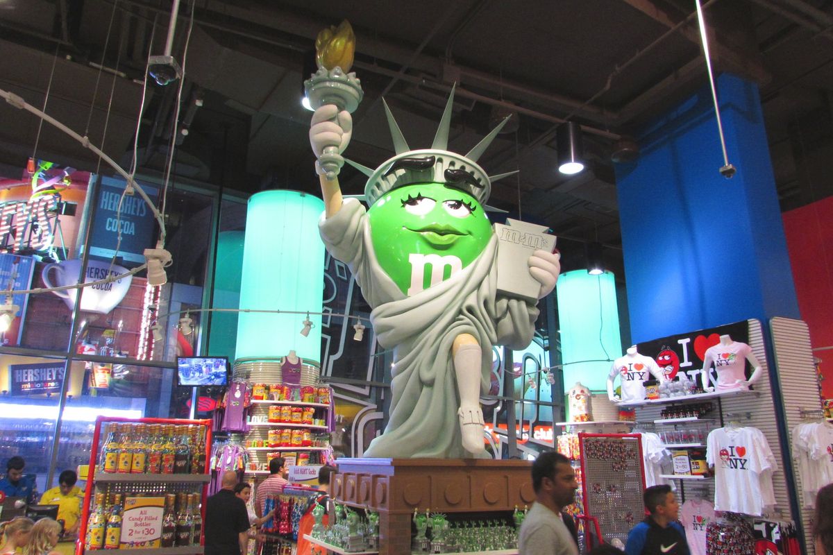 Statue of Liberty M&M's