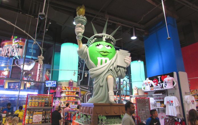Statue of Liberty M&M's