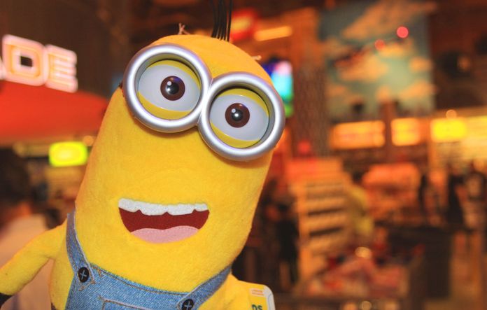 A minion in New York City