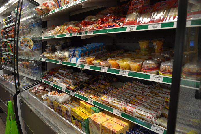 Supermarket in New York City Supermarket in New York City