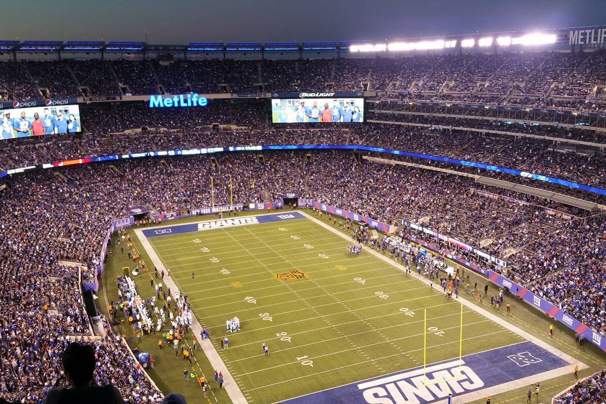 match football américain New York Giants