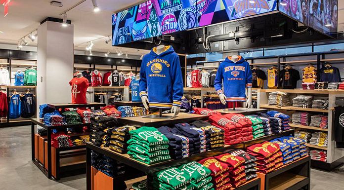 The new NBA Store opened its doors in New York