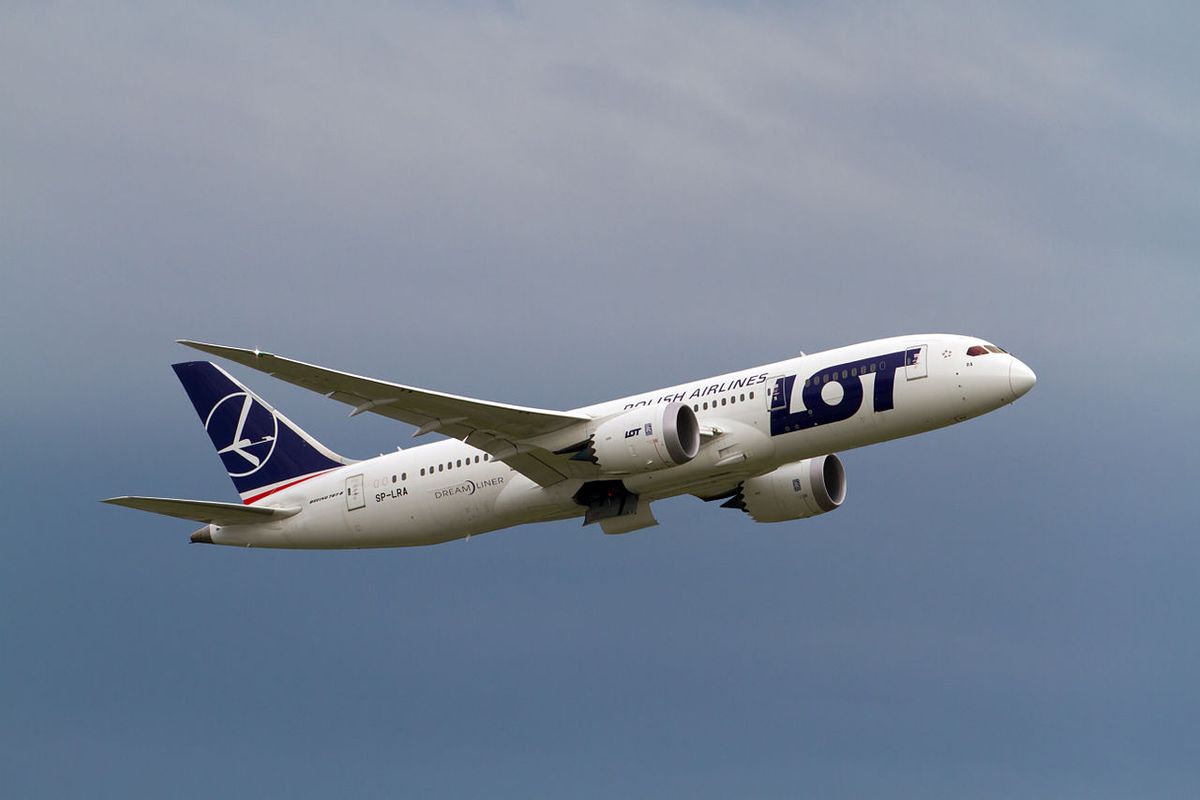 LOT Polish AIrlines B787 Dreamliner