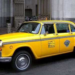Visit New York City aboard a vintage taxi