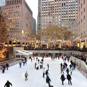 The Rockefeller Center ice rink is now open until 23rd February 2019