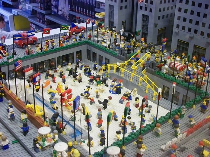 Lego discount store rockefeller