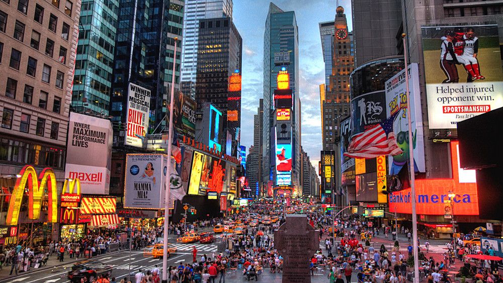 new york times square