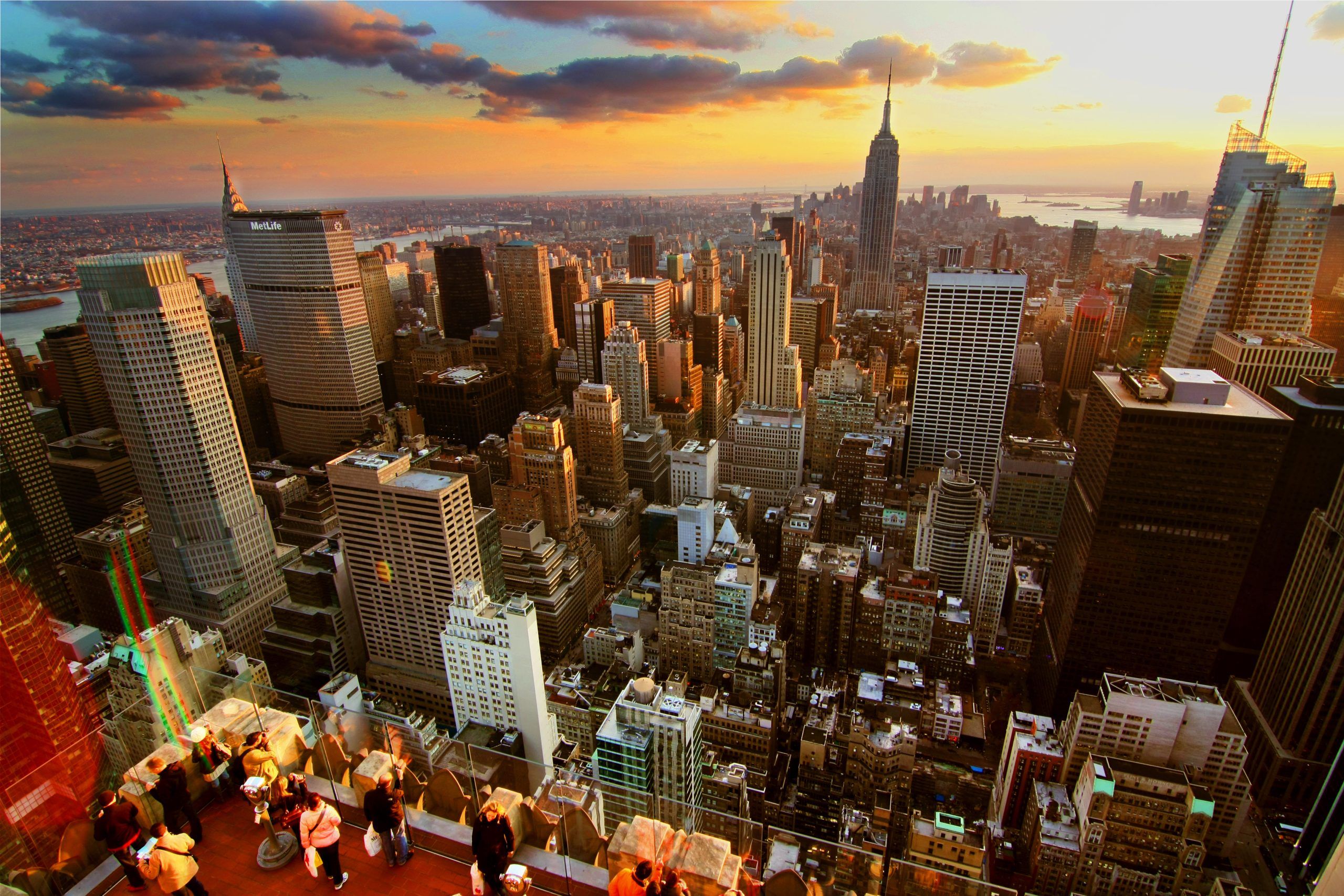 The view from Top of the Rock