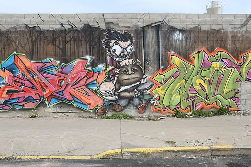 Street Art dans Bushwick, Brooklyn.