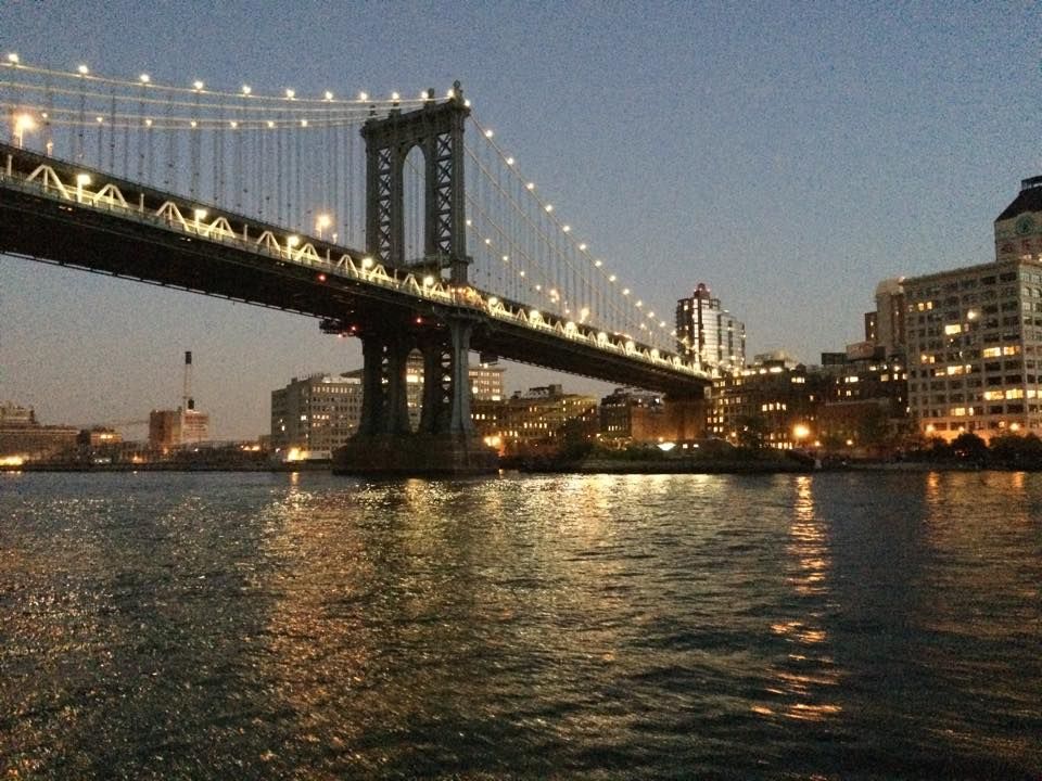 Sunset cruise in New York