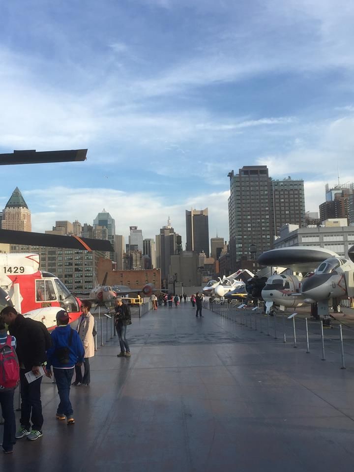 Exhibition flight deck aircraft carrier Intrepid