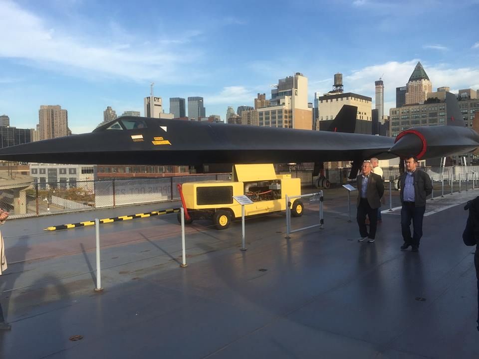 A-12 Blackbird spy plane New York