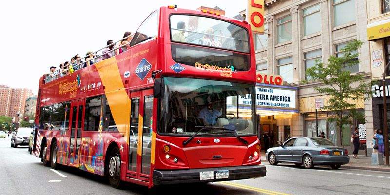 A Hop-on Hop-off bus in New York.