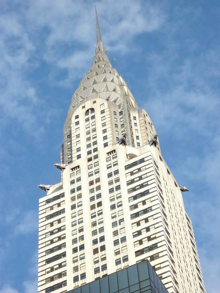 Close-up of the Chrysler Building