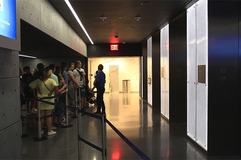 ascenseur one world observatory new york