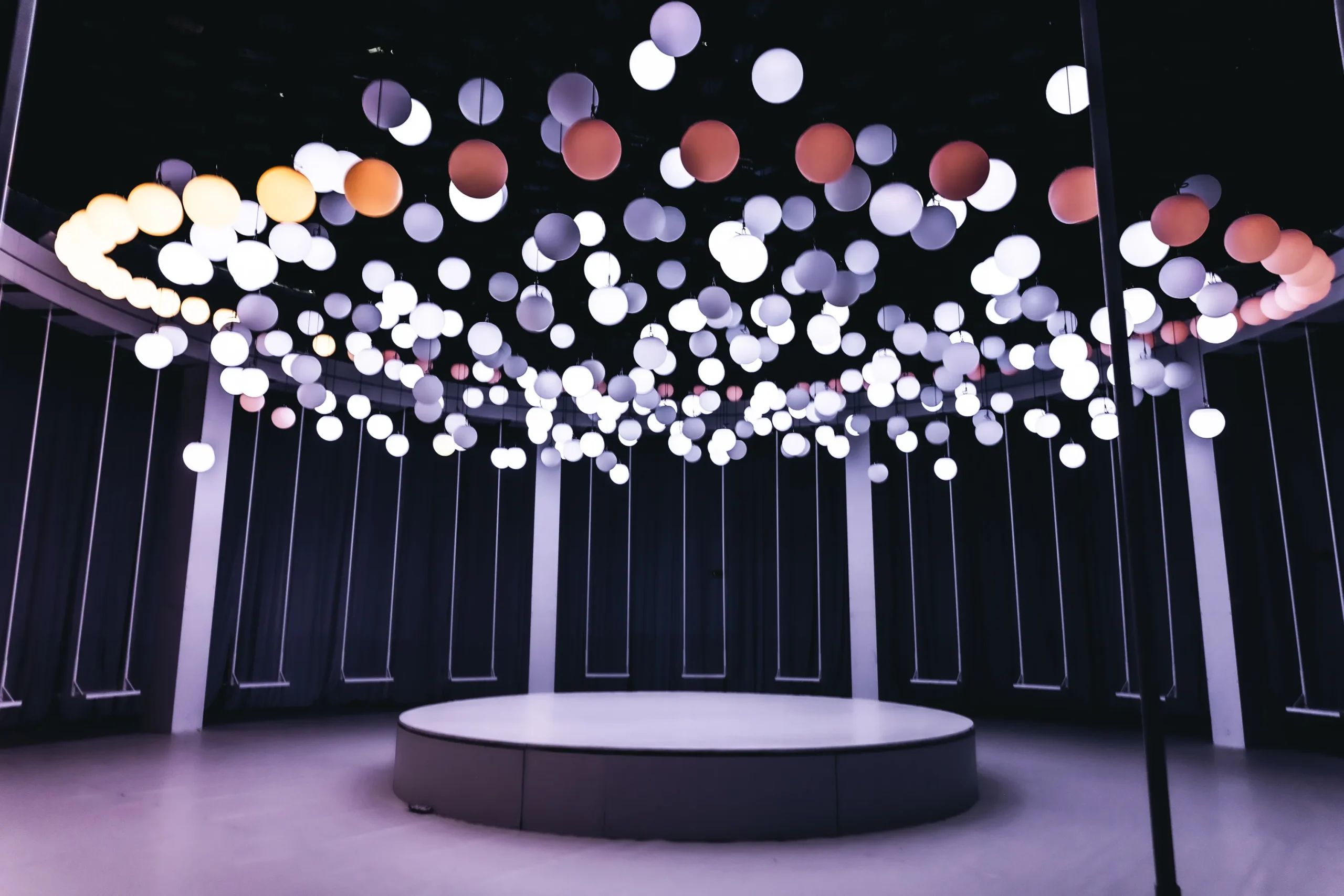 Une œuvre d'art au Balloon Museum de New York