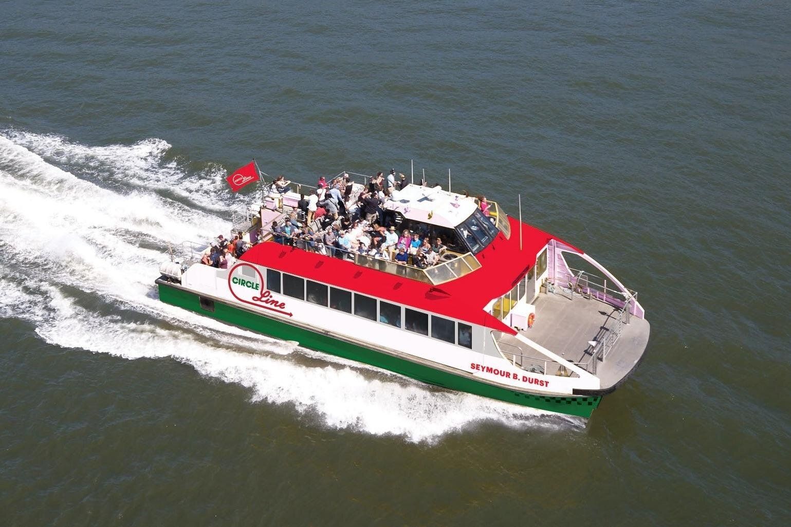 Circle Line boat in New York