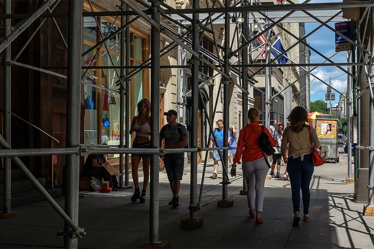 Why Are There So Many Scaffoldings in New York?