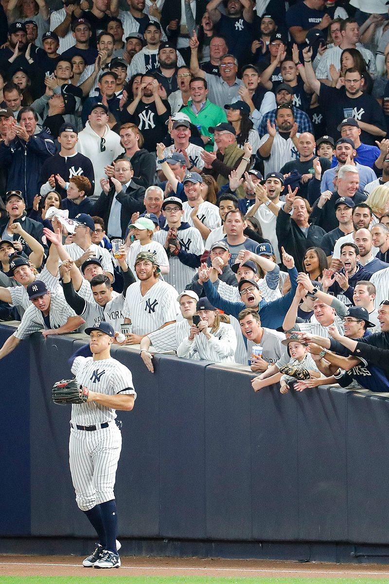 Yankee Stadium fans New York
