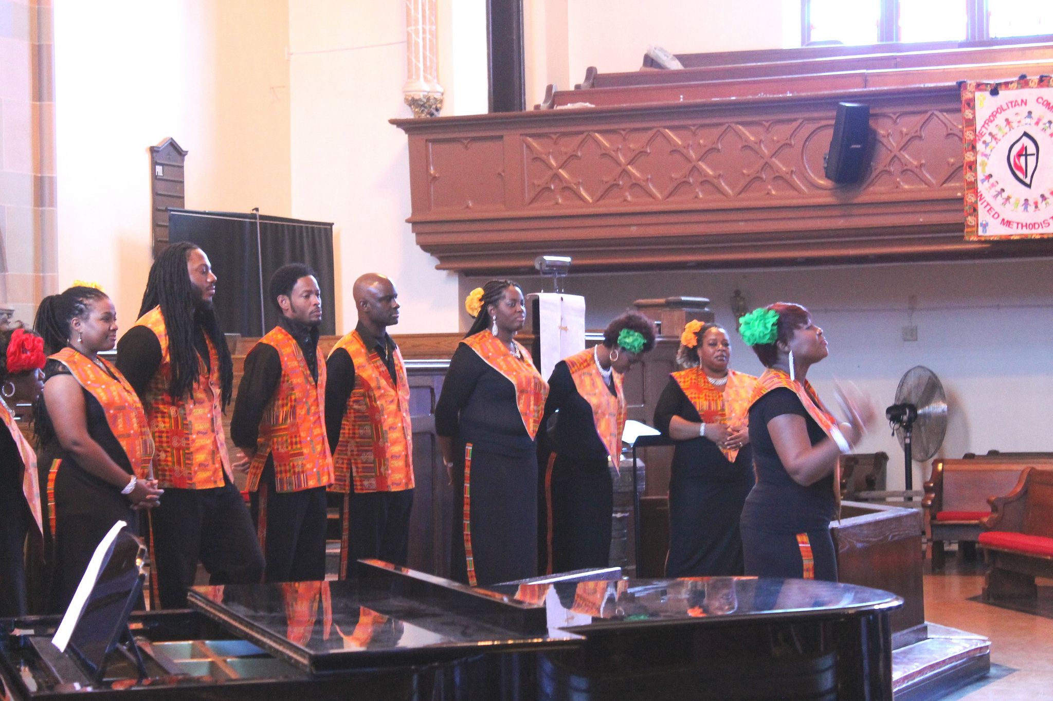 Gospel services in Harlem