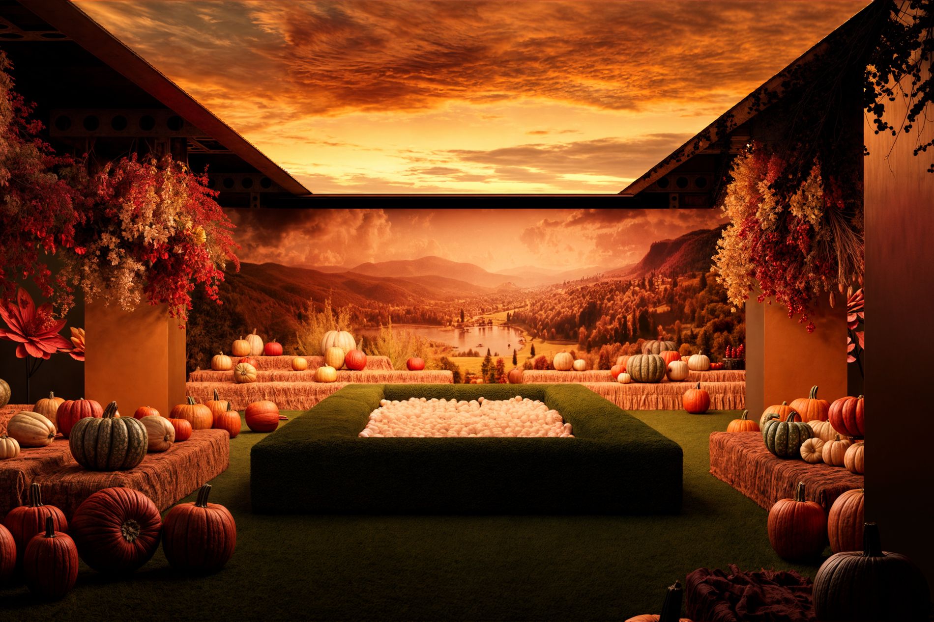Halloween exhibition at Rockefeller Center