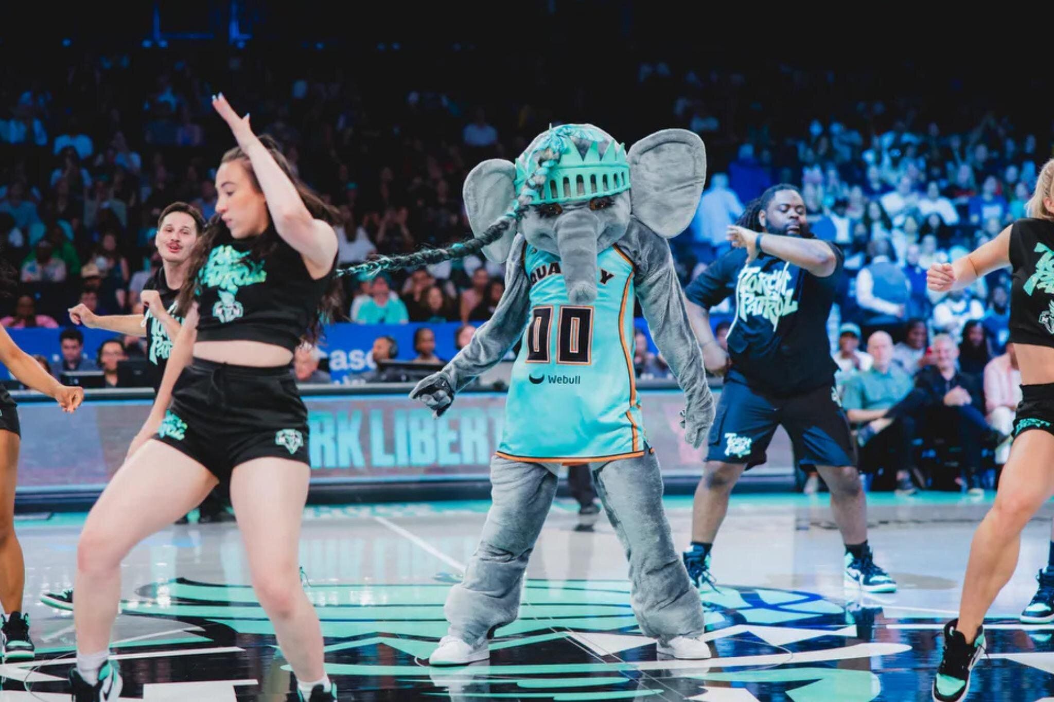 New York Liberty team mascot