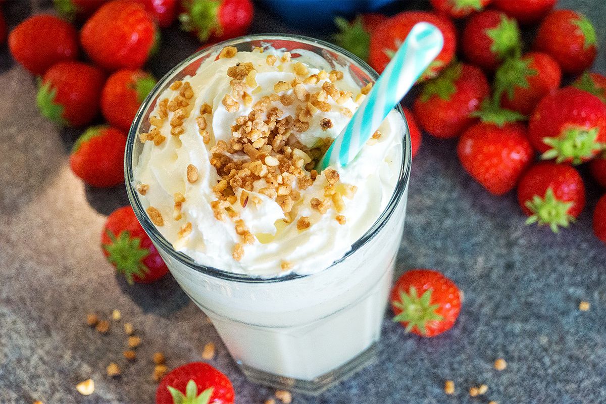 Vanilla milkshake recipe