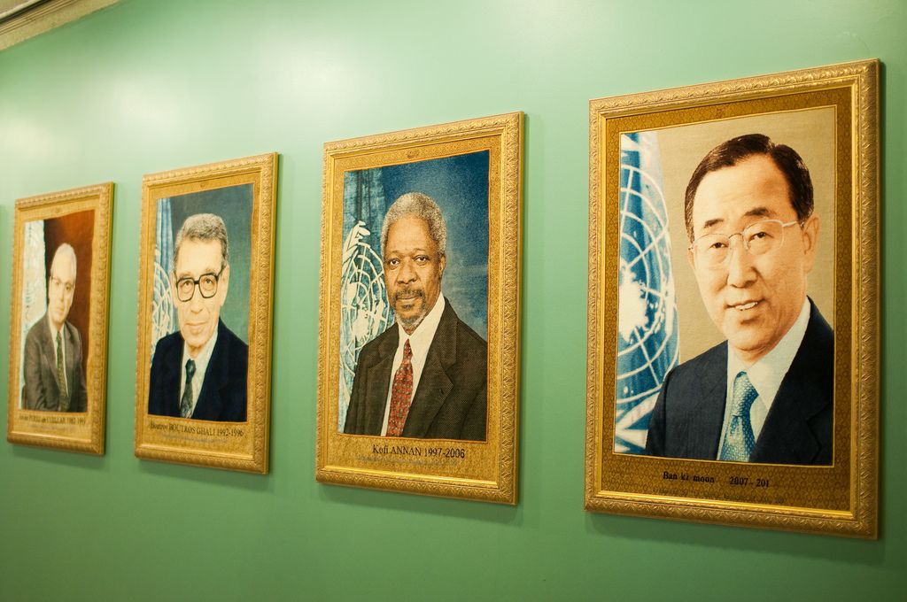 The Headquarters of the United Nations in New York