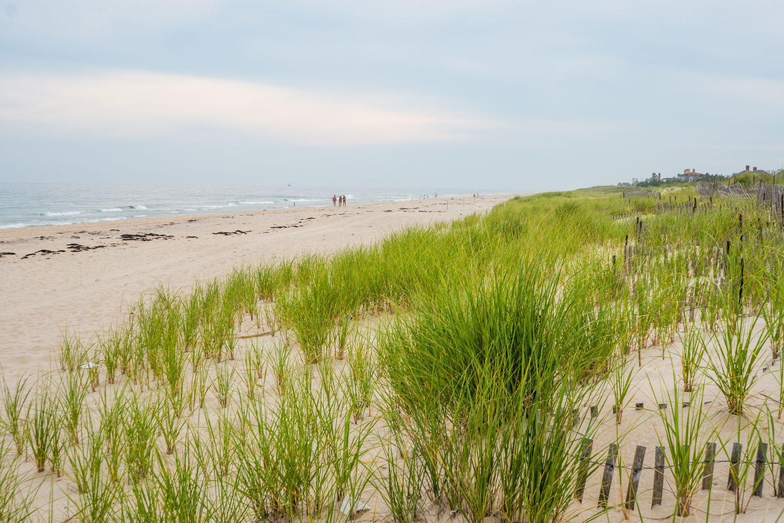 View of a Hamptons beach