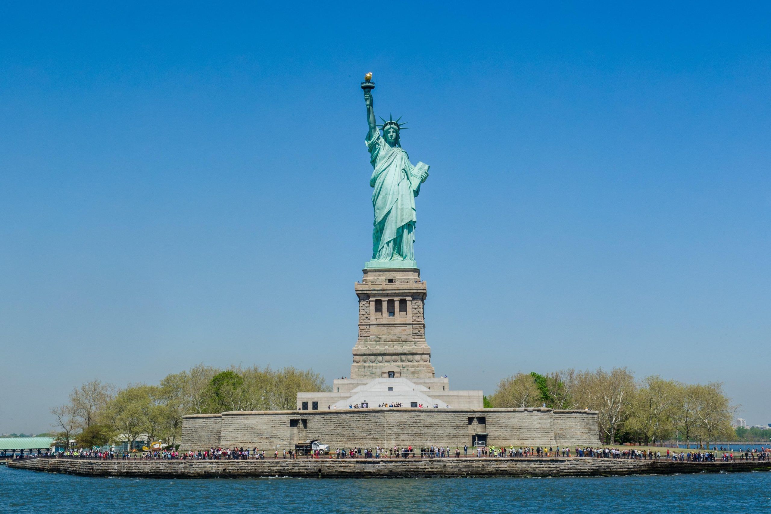 The Statue of Liberty in New York