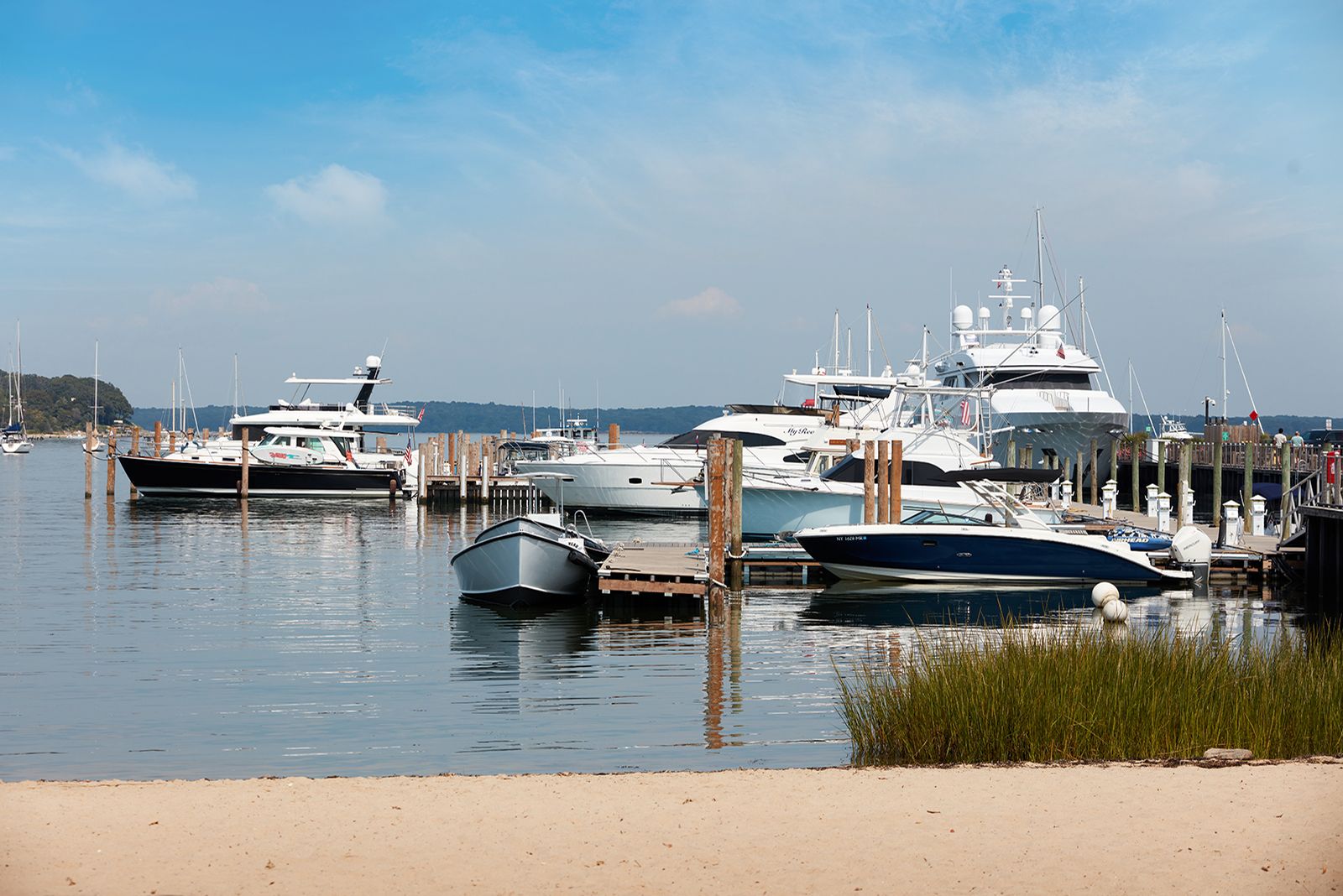 Yachts in the Hamptons