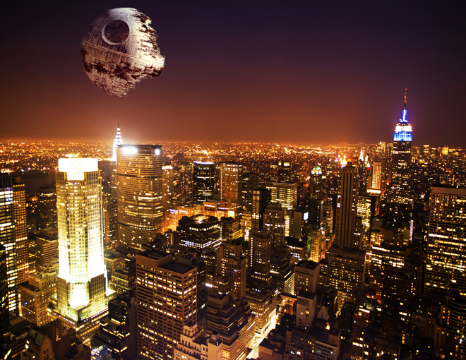 Star Wars in New York City ©New