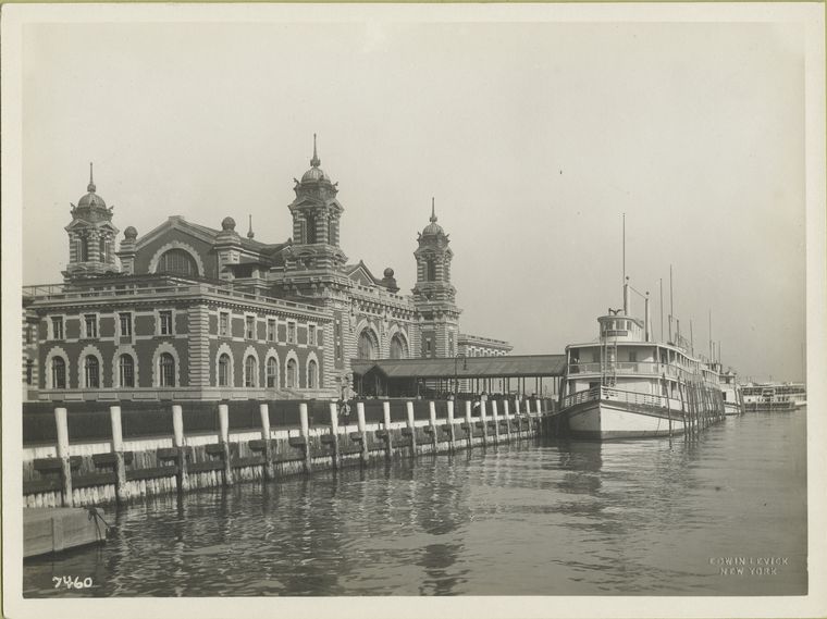 Ellis Island in 1902